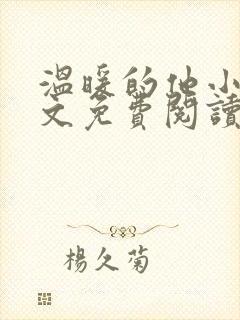 温暖的他小说全文免费阅读无弹窗