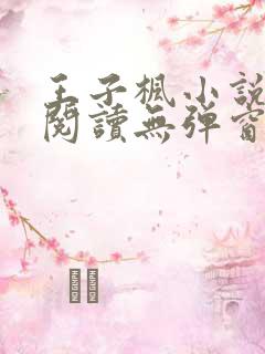 王子枫小说免费阅读无弹窗最新