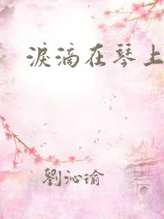 泪滴在琴上