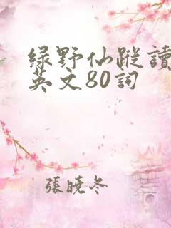 绿野仙踪读后感英文80词