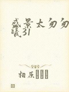 盛景太匆匆宁若曦31