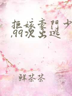 拒嫁豪门少夫人,99次出逃