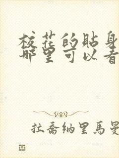 校花的贴身高手哪里可以看