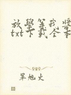 放学等我酱子贝txt下载全本