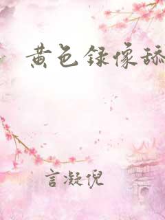 黄色录像舔b