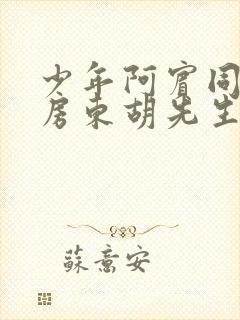 少年阿宾同人之房东胡先生