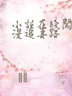 小说在线阅读漫漫追妻路