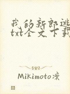 我的新郎逃婚了txt全文下载