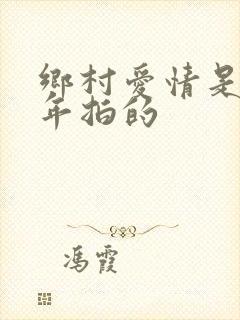 乡村爱情是哪一年拍的