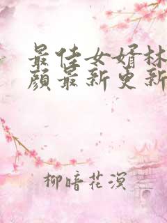 最佳女婿林羽江颜最新更新