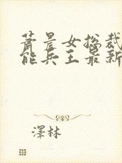 萧晨女总裁的全能兵王最新