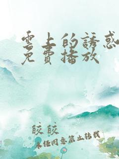 云上的诱惑电影免费播放