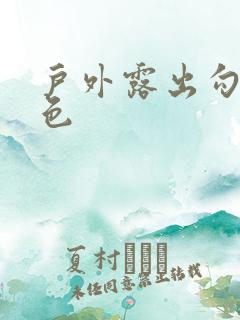 户外露出勾引黄色