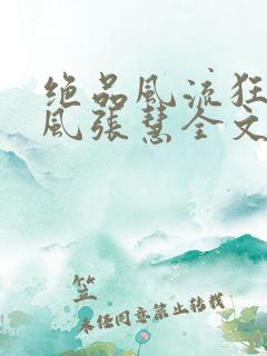 绝品风流狂医林风张慧全文阅读小说