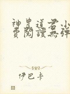 神农道君小说免费阅读无弹窗