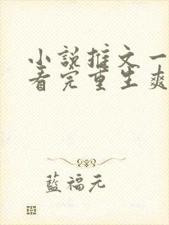 小说推文一口气看完重生爽文