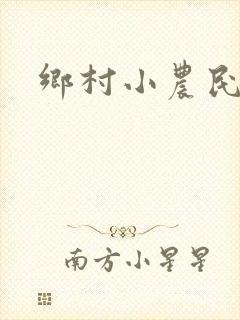 乡村小农民小说