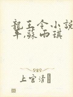 龙王令小说,陈平,苏雨琪