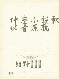 什么小说软件可以看原耽
