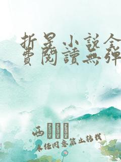 折星小说全文免费阅读无弹窗