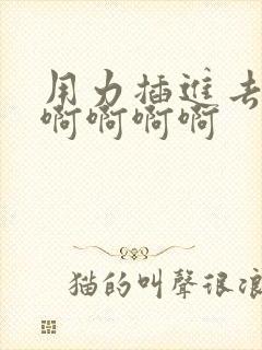 用力插进去啊啊啊啊啊啊
