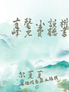有声小说权力巅峰免费听书
