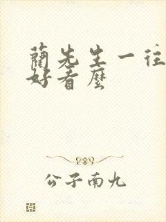 蔺先生一往情深好看么