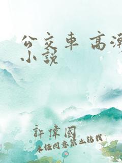 公交车 高潮 小说