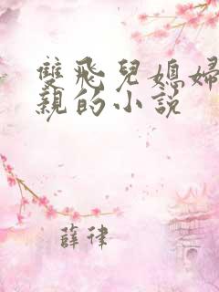双飞儿媳妇和母亲的小说