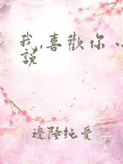 我,喜欢你 小说