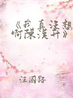 《我真没想重生啊陈汉升》正版小说