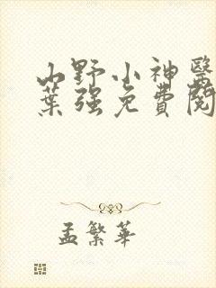 山野小神医小说叶强免费阅读