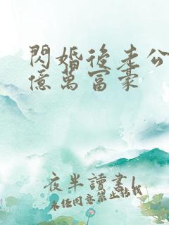 闪婚后老公竟是亿万富豪