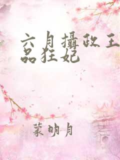六月摄政王的医品狂妃