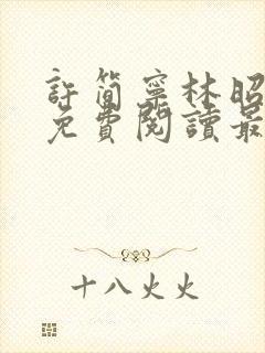 许简宁林昭小说免费阅读最新章节更新时间