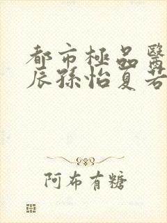 都市极品医神叶辰孙怡夏若雪小说版