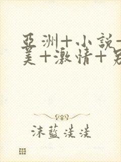 亚洲+小说+欧美+激情+另类