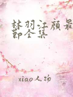 林羽江颜最新章节全集