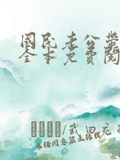 国民老公带回家全本免费阅读