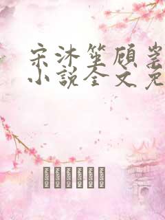 宋沐笙顾崇锦的小说全文免费阅读