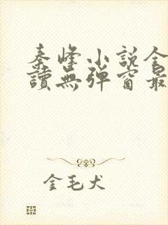 秦峰小说全文阅读无弹窗最新章节