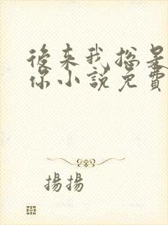 后来我总是很想你小说免费阅读