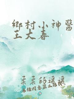 乡村小神医小说王大春
