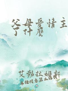 父母爱情主要讲了什么