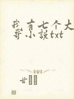 我有七个大佬哥哥小说txt