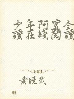 少年阿宾全文阅读在线阅读全文