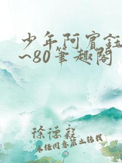 少年阿宾钰慧1~80笔趣阁