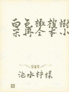 白色橄榄树李瓒宋冉全本小说免费阅读