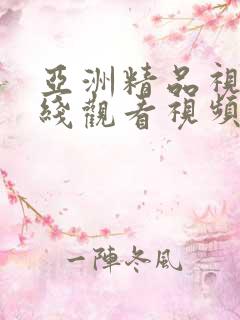 亚洲精品视频在线观看视频在线