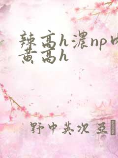辣高h浓np肉黄高h